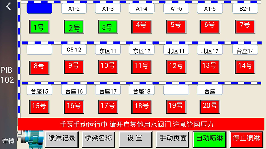 智能噴淋操作臺